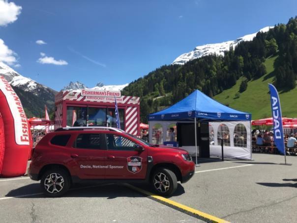 Strong? ExtraStrong! Dacia am FISHERMAN’S FRIEND StrongmanRun in Engelberg